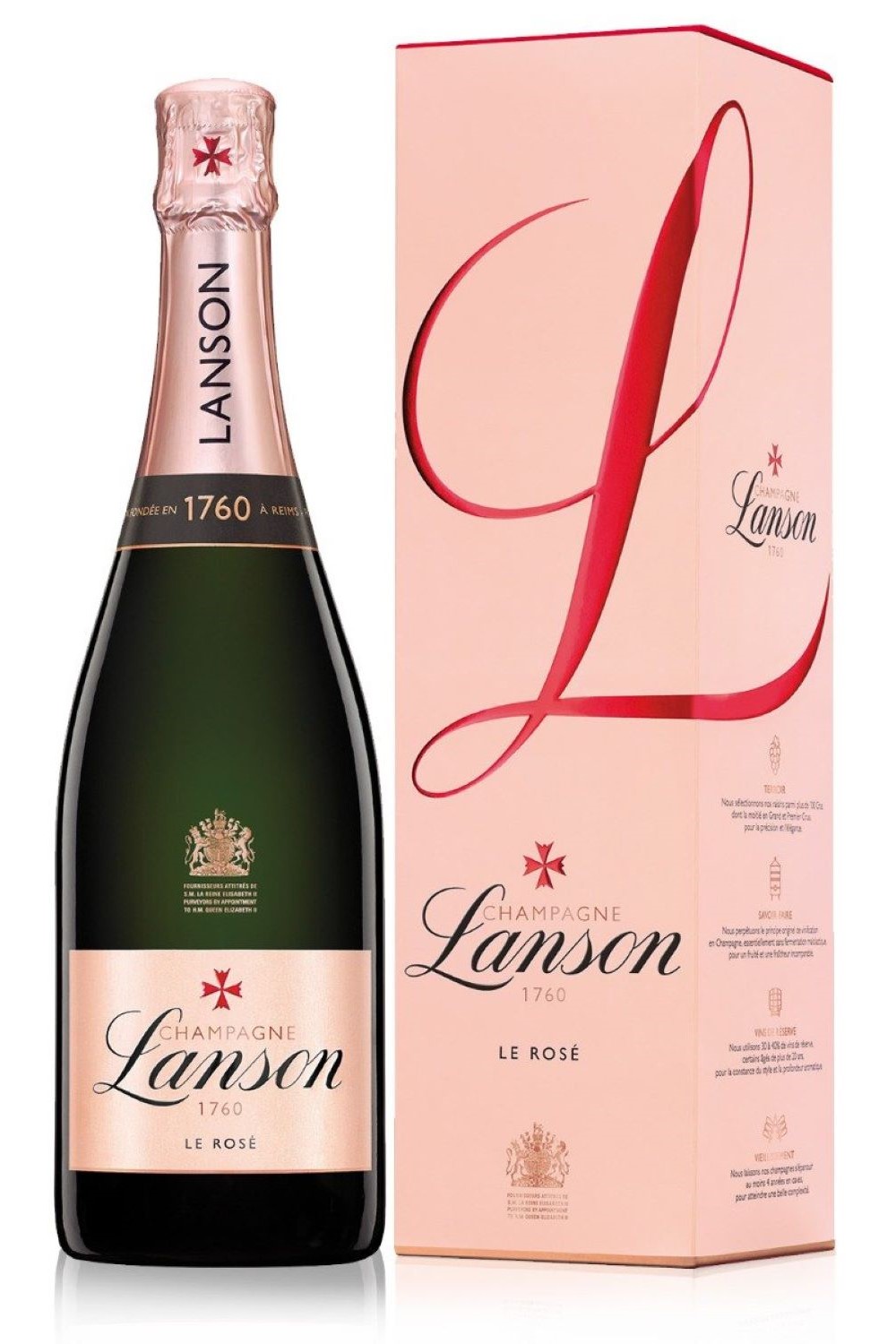 Lanson Le Rosé Création Champagne 75cl